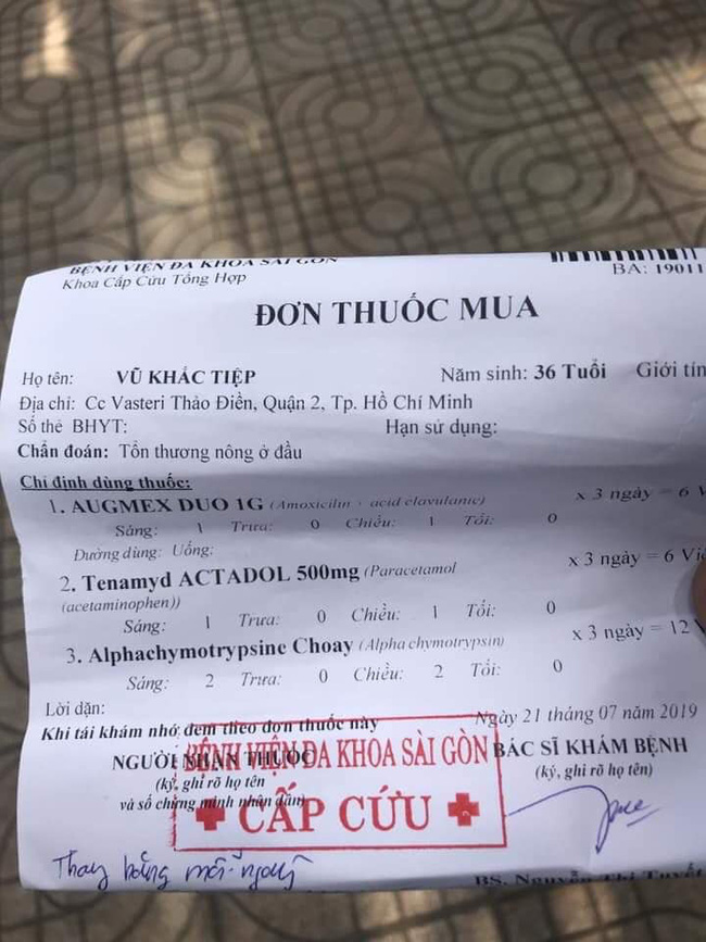 Sau vài hồi vòng vo, cuối cùng Vũ Khắc Tiệp cũng xác nhận chuyện bị đánh là xảy ra vào ngày 22/7/2019 nhưng vẫn bị bóc phốt nói dối-2