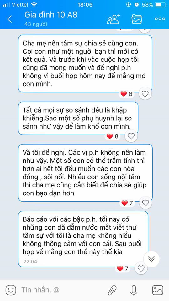 Biết học trò bị mắng sau buổi họp phụ huynh, cô giáo tức tốc viết tâm thư” gửi bố mẹ, đúng là cô giáo trường người ta khiến học sinh ao ước-2