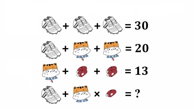Chỉ là bài toán cộng trừ của học sinh tiểu học nhưng đến 99% phụ huynh căng não” khi đọc đề, đáp án nằm ở chi tiết khó ngờ-1