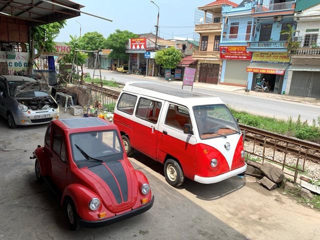 Cậu học sinh Nam Định chế ô tô chạy bằng năng lượng mặt trời chở được 12 người-1
