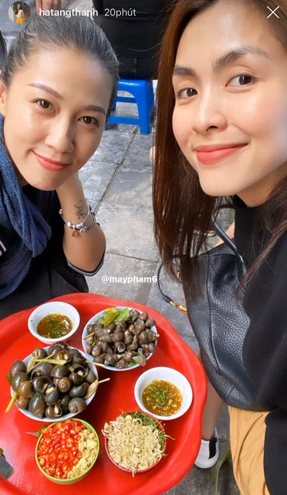 Hà Tăng khoe sắc bên bạn thân 10 năm: Đã U40 và là mẹ bỉm sữa vẫn không góc chết”, các chị ăn gì mà trẻ lâu thế?-2