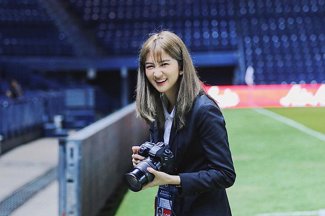 Nữ dẫn đoàn hiếm có khó tìm của U23 Việt Nam tại giải châu Á: Nhan sắc nữ thần, hotgirl trên Instagram-2