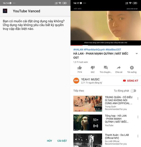 2 cách loại bỏ quảng cáo khi xem YouTube trên điện thoại-1