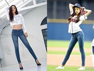 Jisoo và dàn mỹ nhân Hàn khoe dáng chuẩn với quần jeans bó sát