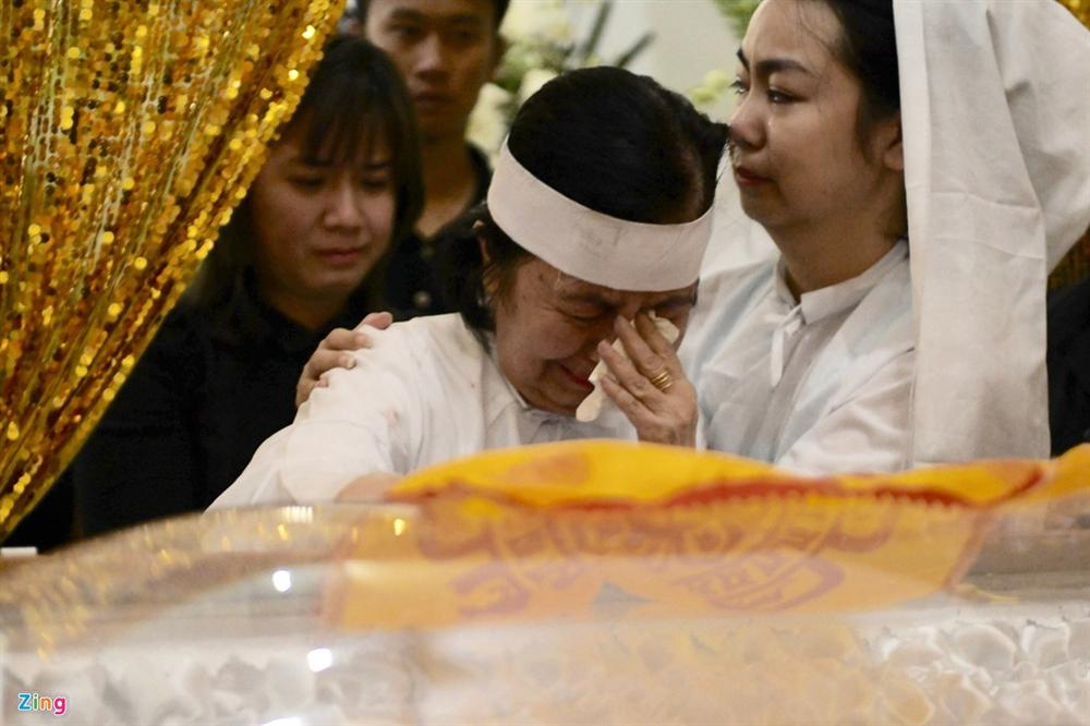 Lễ tang Chánh Tín: Con trai về muộn, khóc òa trước linh cữu cha-1