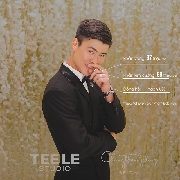 Xem đồng đội bóc giá trang sức của rich kid Duy Mạnh khi chụp ảnh cưới: Đôi nhẫn hơn trăm triệu, đồng hồ mấy ngàn USD-1