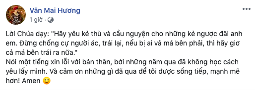 Văn Mai Hương lần đầu lên tiếng sau 11 ngày im lặng kể từ khi bị hacker tung hàng loạt clip nhạy cảm-1