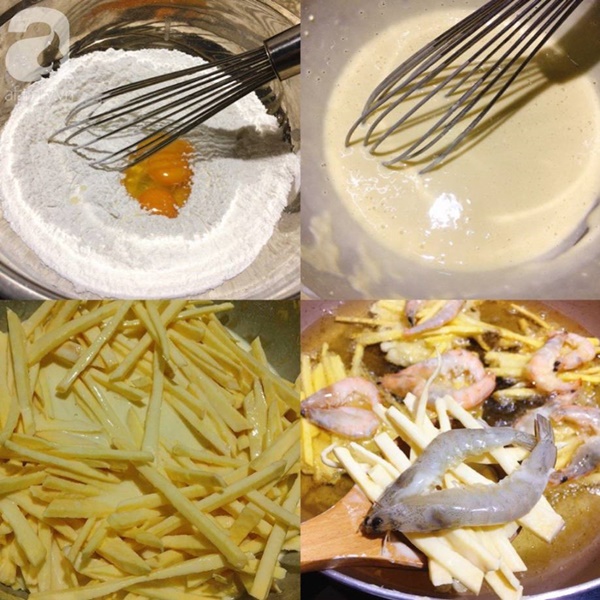 Mùa đông không thể bỏ qua món bánh tôm giòn ngon nóng hổi - thử là mê ngay!-4