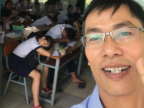 Nữ sinh khiến mọi người sợ thót tim vì dáng ngủ siêu bá đạo, ai nhìn vào cũng ngỡ anh em họ với Đen Vâu vì điều này-4