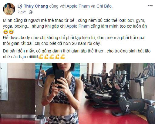 Bạn gái của diễn viên Chi Bảo phản ứng bất ngờ sau khi vợ cũ của người yêu được khen hết lời vì body săn chắc khỏe mạnh-1