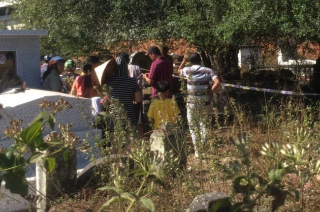 Thương tâm: Chồng tử vong trong tư thế treo cổ ở nghĩa trang sau khi cãi nhau với vợ-1