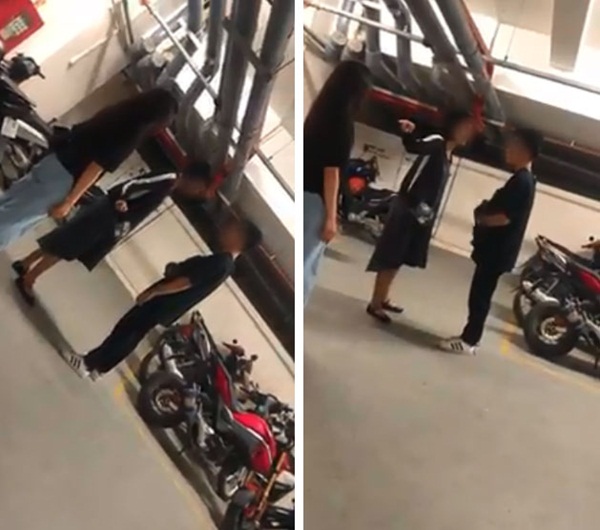 Phát hiện chồng đi cùng bồ nhí, vợ mang bầu xông đến thẳng tay tát vào mặt chồng kèm lời quát lớn: Mày sống như thế à? Tao nhịn nuốt nước mắt vào bên trong-2