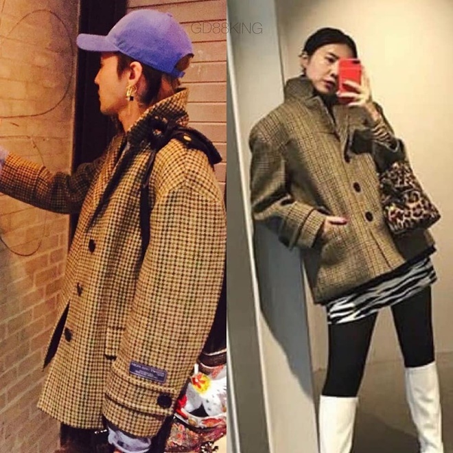 Fan phát hiện G-Dragon và chị gái nhiều lần mặc đồ giống nhau-5