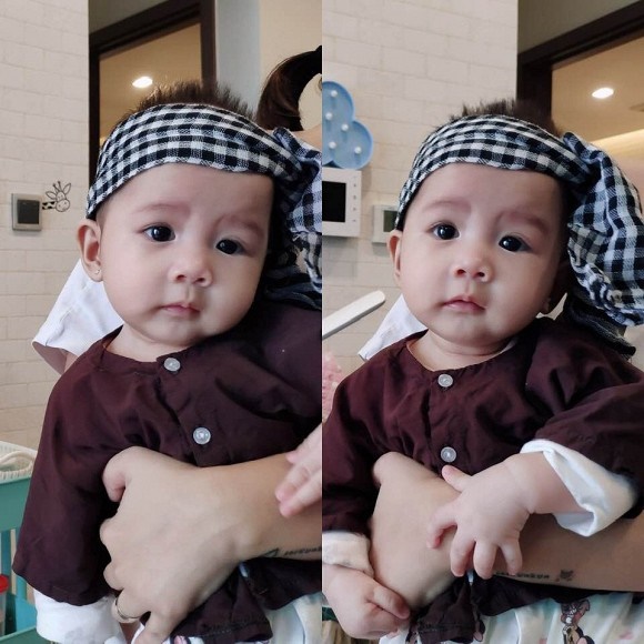 Loạt ảnh đáng yêu của cháu nội nghệ sĩ Chí Trung - Ngọc Huyền-11