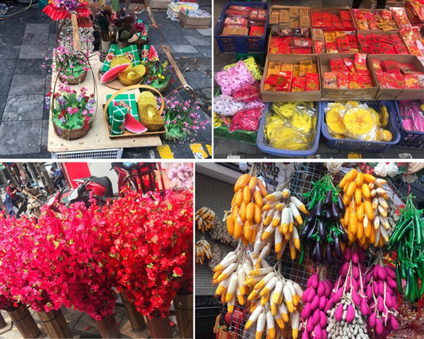 Phố Hàng Mã nhộn nhịp những ngày cận Tết Nguyên đán 2020-5