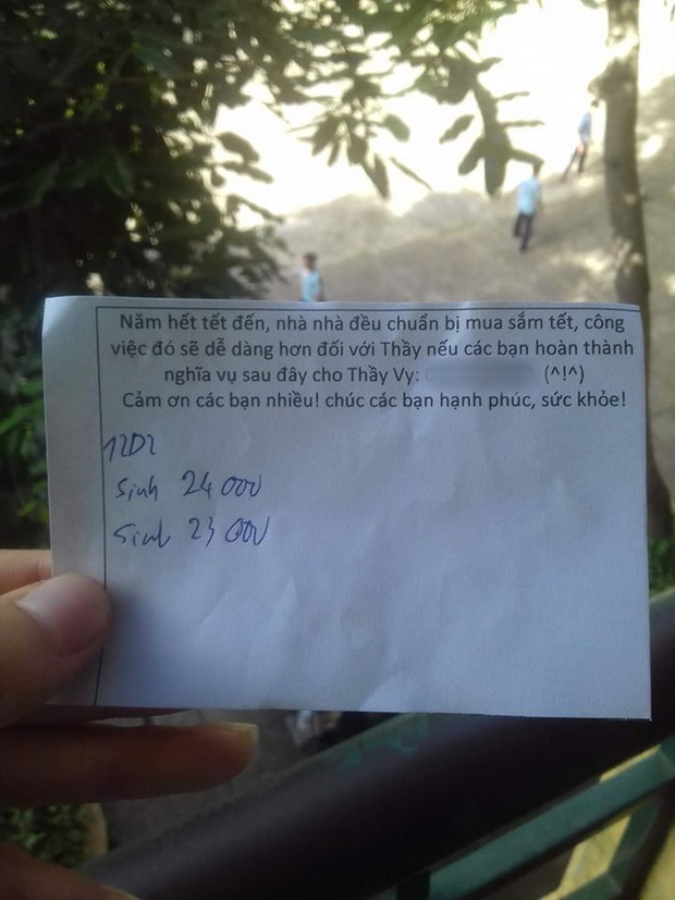 Tết đến mà học trò chưa chịu trả tiền photo, thầy giáo đưa ra tối hậu thư hài hước khiến ai đọc cũng phải chột dạ trả tiền ngay-3