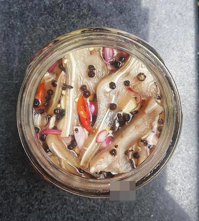 Cách làm tai heo ngâm giấm chua ngọt, giòn sần sật đón Tết, ai cũng thích mê-3