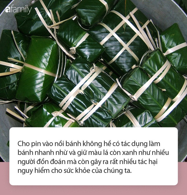 Hiểm họa từ món bánh chưng luộc bằng nước pin, làm sao để chọn bánh chưng ngon an toàn?-2
