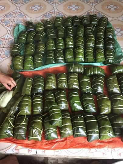 Kiếm bộn tiền nhờ bán sỉ, lẻ bánh chưng gù, bánh chưng vuông ngày giáp Tết-6