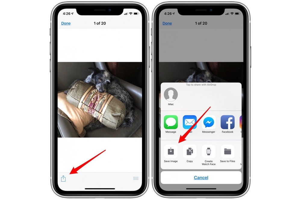 Cách tải tất cả ảnh từ Facebook, Messenger và iMessage về iPhone, iPad-3