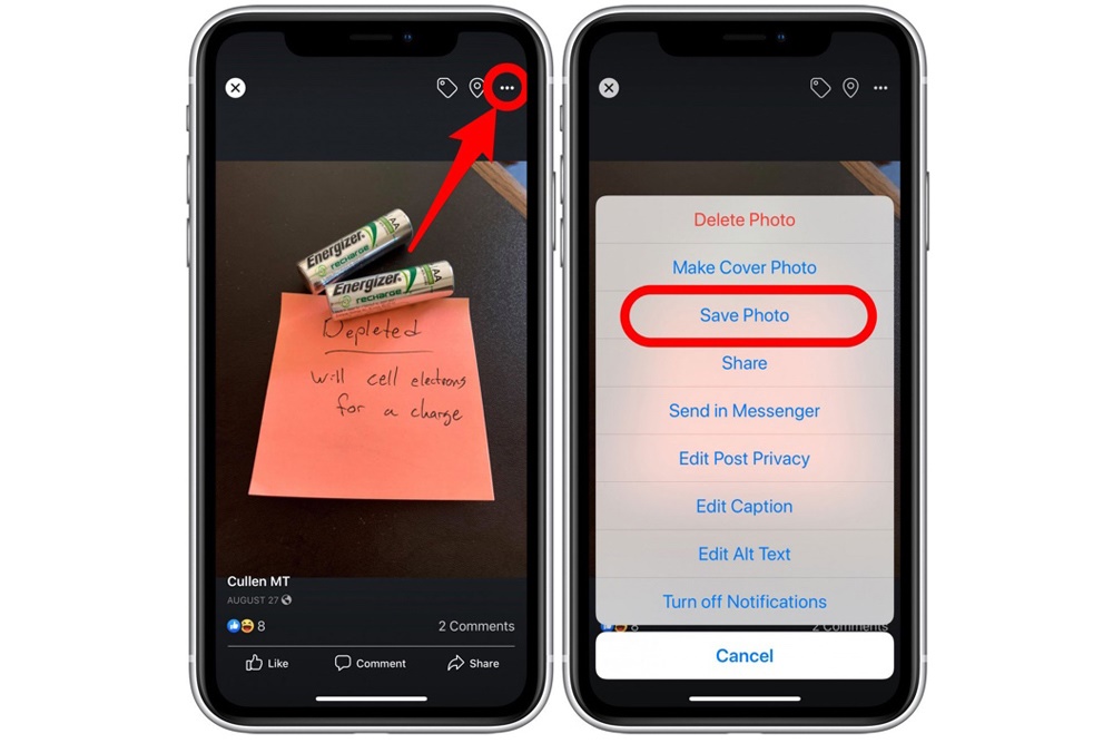 Cách tải tất cả ảnh từ Facebook, Messenger và iMessage về iPhone, iPad-7