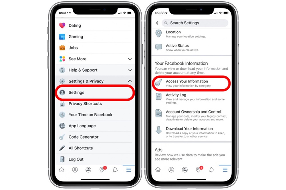 Cách tải tất cả ảnh từ Facebook, Messenger và iMessage về iPhone, iPad-9