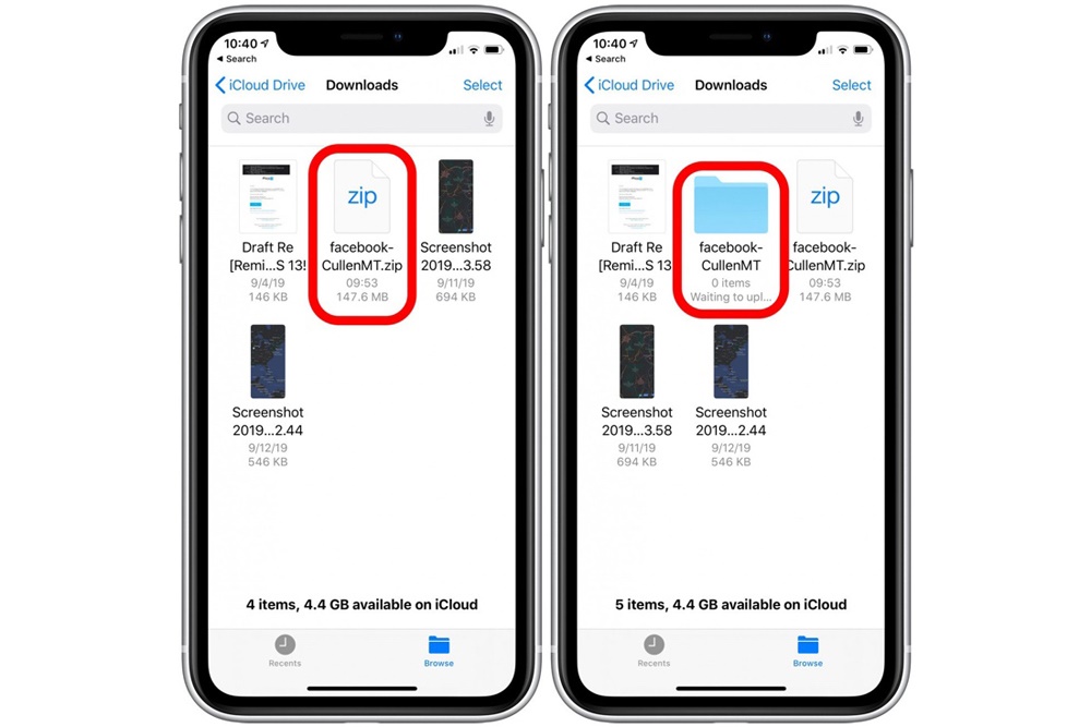 Cách tải tất cả ảnh từ Facebook, Messenger và iMessage về iPhone, iPad-14