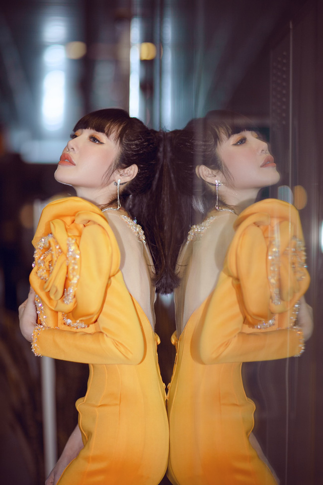 Elly Trần xuất hiện lộng lẫy như đóa hoa, trấn an fan về việc hốc hác, sụt cân vì nghi án chia tay chồng Tây-11