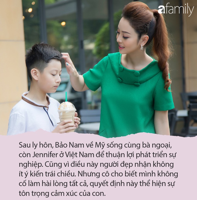 Jennifer Phạm từng khiến chị em tranh cãi khi cho con riêng về Mỹ sống với bà ngoại, nhưng cách dạy con vẫn không chê vào đâu được-2