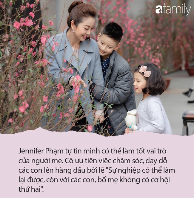 Jennifer Phạm từng khiến chị em tranh cãi khi cho con riêng về Mỹ sống với bà ngoại, nhưng cách dạy con vẫn không chê vào đâu được-3