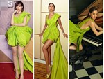 Diện cùng mẫu váy, Hari Won và Angela Phương Trinh chia nhau giải mặc xấu vì lộ mút ngực-12