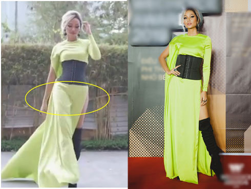 Dự 2 sự kiện thảm đỏ liên tiếp, HHen Niê không may mắn khi đều quay vào ô mất điểm-8