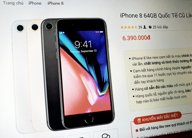 iPhone 8 về giá 6 triệu đồng tại Việt Nam-1
