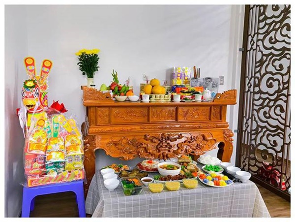 9x khoe mâm cơm cúng ông Táo, món vừa lạ vừa ngon, ai nhìn cũng khen-3