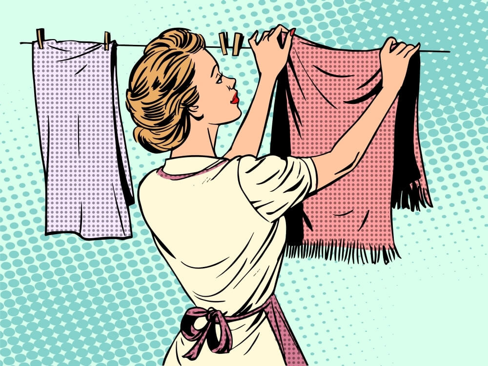 5 cách làm khô quần áo, không bị bám mùi ẩm mốc khó chịu trong tiết trời ẩm ương-1