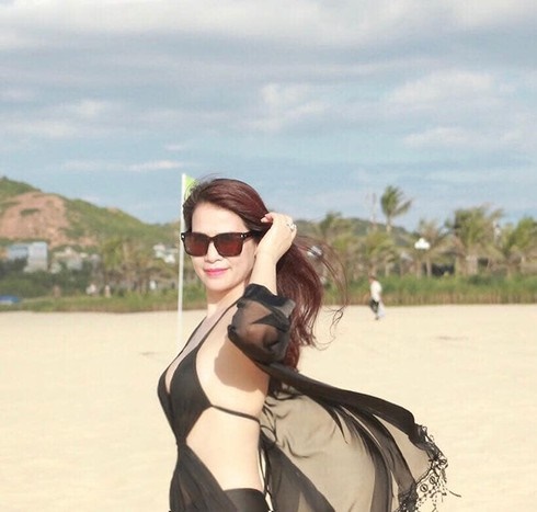 Nhan sắc rạng rỡ thời đi thi Hoa hậu của bạn gái mới NSƯT Chí Trung-8