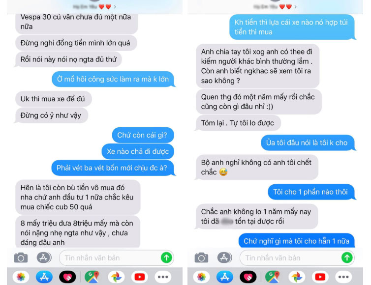 Câu chuyện em gái thích Vespa chia tay bồ vì không xin được tiền mua xe hot nhất hôm nay: Yêu mà không có đồng nào là phí thanh xuân?-4
