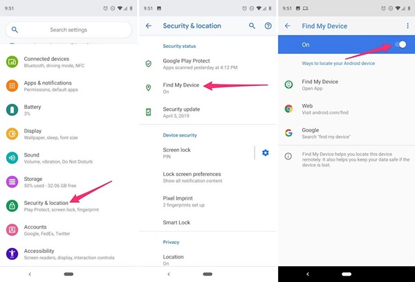 Phải làm gì trước và sau khi bị mất điện thoại Android, Samsung?-1