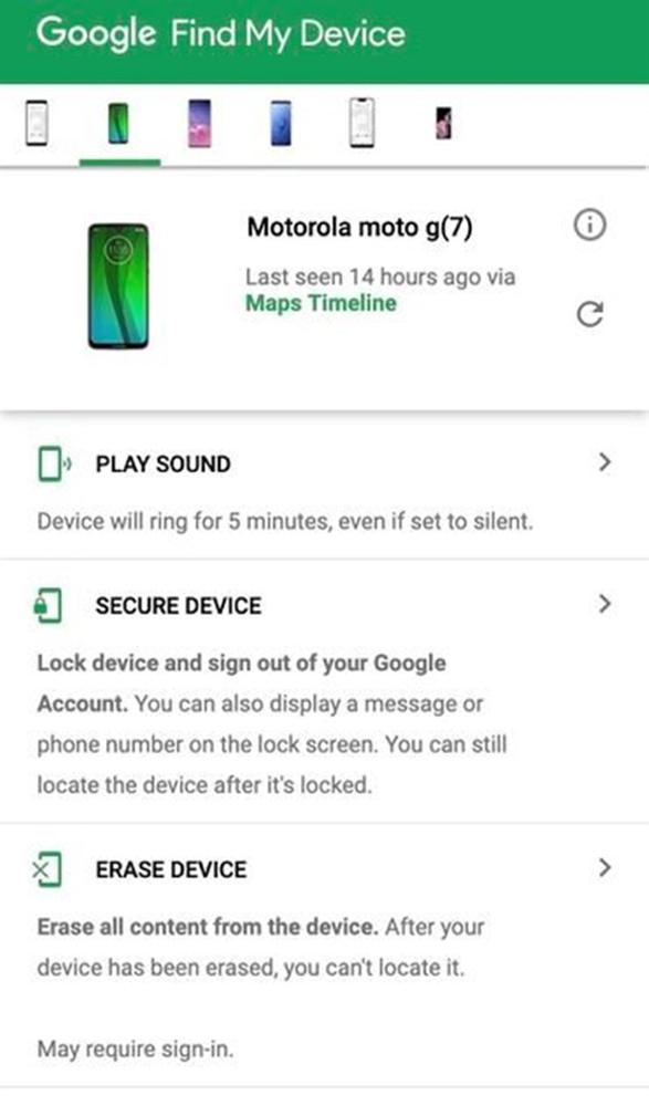 Phải làm gì trước và sau khi bị mất điện thoại Android, Samsung?-3