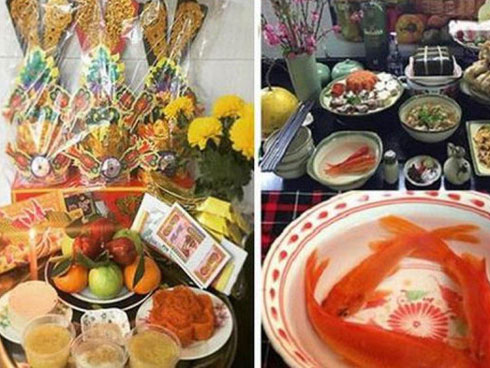 Hà Nội: Phố vàng mã nhộn nhịp người mua ngày ông Công ông Táo-15