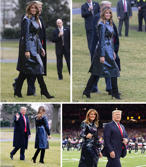 Khổ thân bà Melania Trump: Diện áo hiệu 50 triệu mà bị ví như khoác túi đựng rác-8