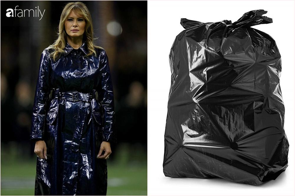 Khổ thân bà Melania Trump: Diện áo hiệu 50 triệu mà bị ví như khoác túi đựng rác-3