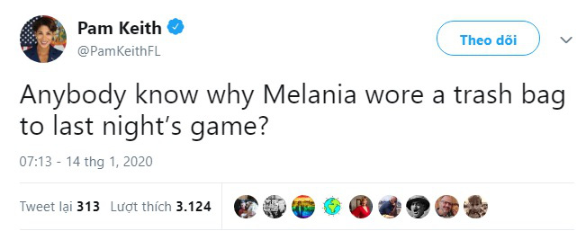 Khổ thân bà Melania Trump: Diện áo hiệu 50 triệu mà bị ví như khoác túi đựng rác-5