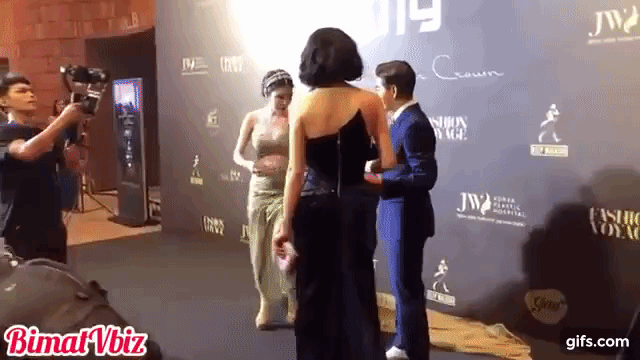 Elly Trần kiệt sức, gượng cười và đột ngột ngã qụy trên thảm đỏ-4