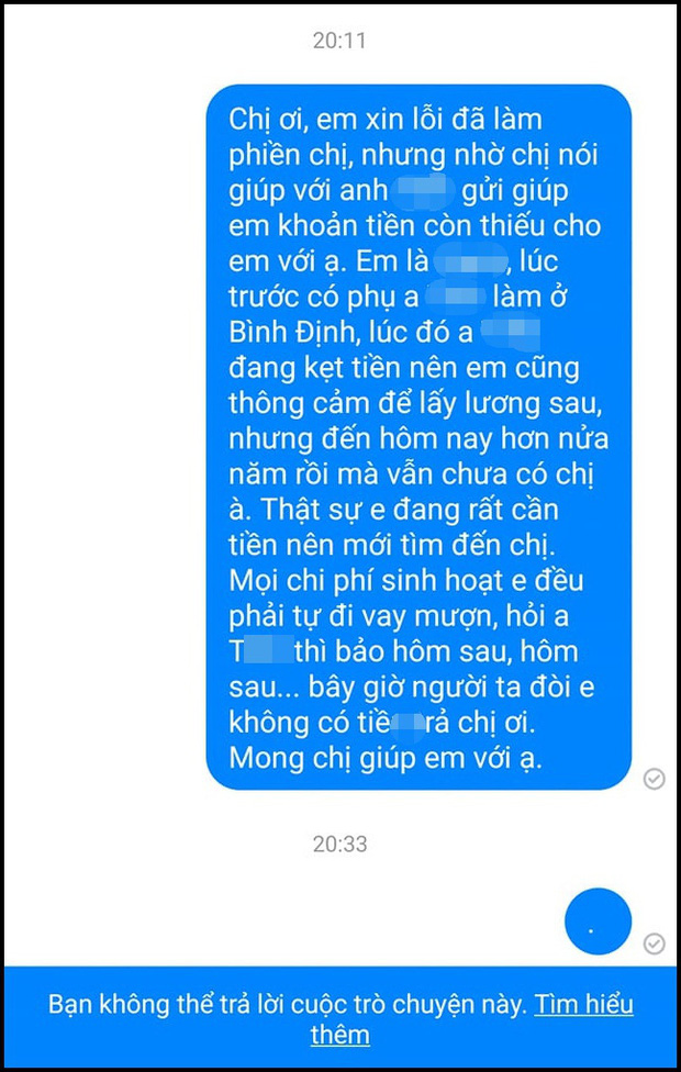 Nhắn tin đòi tiền gần Tết và muôn cách đáp trả bất ngờ của con nợ: Đọc xong thấy vã mồ hôi trán, hay mình cũng sắp toang như này rồi?-10