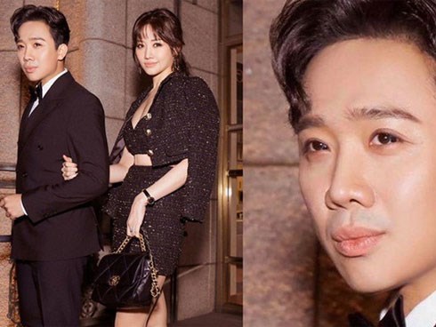 Tung bộ ảnh vợ chồng sang chảnh hết nấc, nào ngờ Trấn Thành lại bị soi cận cảnh gương mặt gây hết hồn vì chỉnh sửa quá đà