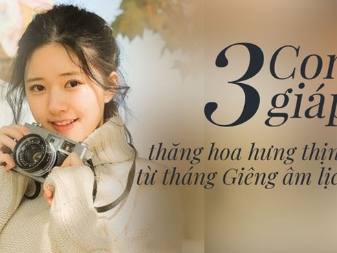 Tháng Giêng âm lịch hoan hỷ, 3 con giáp có vận may lội ngược dòng, cầu được ước thấy, tài vận tình duyên trong năm hưng thịnh