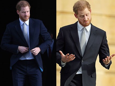 Hoàng tử Harry lần đầu xuất hiện sau khi tuyên bố rời hoàng gia với vẻ mặt bất thường và phớt lờ truyền thông