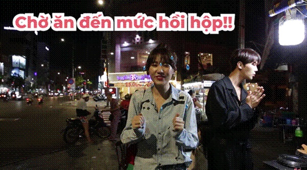 Trốn Trấn Thành, Hari Won dắt trai đẹp Hàn Quốc đi ăn bánh xèo vỉa hè-4