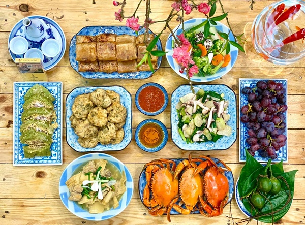 Mâm cơm cúng Táo quân tươm tất của các gia đình Việt-2